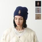 Polo Ralph Lauren ポロラルフローレン ニット帽 PC1452 レディース ビーニー ニットキャップ テディベア ロゴ刺繍 ウール カシミア 帽子 カラー4色