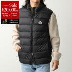 PYRENEX ピレネックス ダウンベスト ARIAL VEST アリアル ベスト HMY027 メンズ ナイロン ライトダウン ロゴパッチ ジレ パッカブル仕様 軽量 0009/BLACK