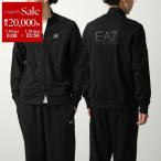 ショッピングアルマーニ EA7 EMPORIO ARMANI エアセッテ エンポリオアルマーニ 上下セットアップ 7M000907 AF13512 メンズ ジップアップジャケット＋スウェットパンツ UC001/BLACK