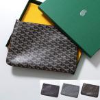 GOYARD ゴヤール クラッチバック Pochette Senat MM セナ メンズ レディース レザー コーティング キャンバス ポーチ セカンドバッグ 鞄 カラー4色