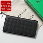 ショッピングbottega BOTTEGA VENETA ボッテガヴェネタ 二つ折り長財布 814673 VCPQ4 メンズ イントレチャート レザー 小銭入れあり 8803