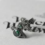 ショッピングウエストウッド Vivienne Westwood ヴィヴィアンウエストウッド ピアス MAN LONDON ORB シングルピアス 62010239 メンズ 片耳販売 S139/RUTHENIUM/EMERALD-CZ