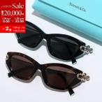 Tiffany&amp;Co. ティファニー サングラス HardWear ハードウェア TF4231-U レディース キャットアイ型 ロゴ アイウェア カラー2色