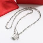 ショッピングdiesel DIESEL ディーゼル ネックレス DX1593040 レディース メンズ オーバルDロゴ バッグモチーフ ペンダント アクセサリー シルバー