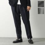 BERWICH ベルウィッチ スラックス scotch mz1026 メンズ  テーパード ウール タック ストレッチ ツイード カラー3色