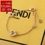 FENDI フェンディ ブレスレット 8AL085 ATEP レディース エバーラウンド クリスタル チェーン アクセサリー F089U/SOFT-GOLD+CRYSTAL