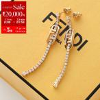 FENDI フェンディ ピアス OLOCK オーロック 8AL179 ATEP レディース クリスタル スタッド アクセサリー F089U/SOFT-GOLD+CRYSTAL
