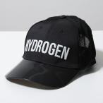 ショッピングハイドロゲン HYDROGEN ハイドロゲン ベースボールキャップ SUMMER CAP A10002 メンズ ナイロン メッシュ ロゴ 帽子 007/BLACK