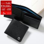 BVLGARI ブルガリ 二つ折り財布 BB MAN ビービーマン 30396 メンズ ブルガリマン ミニ財布 小銭入れあり レザー ロゴ BlackBlack/Palladium