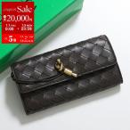 ショッピングbottega BOTTEGA VENETA ボッテガヴェネタ 二つ折り長財布 ANDIAMO アンディアーモ ラージ 741504 VCPP3 レディース イントレチャート レザー 2190