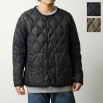 ショッピングタイ TAION タイオン ダウンジャケット 104ALSBML-1 メンズ ミリタリー クルーネック ソフトシェル パッカブル仕様 収納ポーチ付き カラー3色