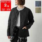 TAION タイオン ダウンジャケット 104B2ML-1 レディース ミリタリー クルーネック キルティング パッカブル仕様 収納ポーチ付き カラー3色