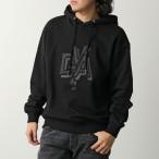 Duvetica デュベティカ パーカー VUHD00114 メンズ コットン 長袖 プルオーバー フーディ オーバーサイズ ロゴ NERO/BKS