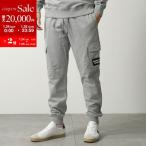 Duvetica デュベティカ スウェットパンツ VUTP00214 メンズ コットン ロゴ ジョガーパンツ リブ GRIGIO-POLVERE-MELANGE/MGS