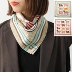 FENDI KIDS フェンディ キッズ スカーフ JFQ044 AWF8 レディース ガールズ FFロゴ シルク混コットン 馬 ホース カラー2色