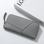 ショッピングロエベ LOEWE ロエベ ラウンドファスナー長財布 PUZZLE EDGE ZIPPED OPEN WALLET パズル C510U46X08 レディース アナグラム ロゴ 1640/ASPHALT-GREY
