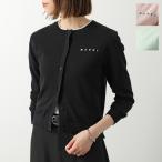 ショッピングMARNI MARNI KIDS マルニ キッズ カーディガン M01740 M00X2 レディース ガールズ 長袖 ニット セーター ロゴ刺繍 コットン クルーネック カラー3色