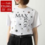 MAX MARA MAX＆CO KIDS マックスマーラ マックス＆コー キッズ Tシャツ MX0289 MX057 レディース ガールズ 半袖 ロゴ プリント 水玉 MX100