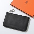 HERMES エルメス コインケース ジップアンゴー Zipengo シェーヌダンクル Chaine dAncre card holder H086343CK K刻印 SV金具 NOIR/ノワール