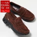 New Balance ニューバランス ローファー U1906LNS レディース スウェード スリッポン 刺繍ロゴ プラットフォーム 厚底 3.5cm シューズ 靴 ブラウン