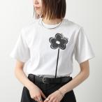 MARC JACOBS KIDS マークジェイコブス キッズ Tシャツ W60735 レディース ガールズ 半袖 カットソー コットン フラワー クルーネック 10P/WHITE