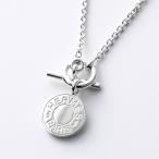 【訳あり】HERMES エルメス ネックレス SERIE セリエ Amulet H Exlibris Pendant Necklace アミュレット コンフェッティ H104143B  SV/シルバー