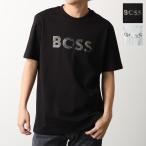 ショッピングORANGE HUGO BOSS ORANGE ヒューゴボス Tシャツ Te_Insignia 50556009 メンズ プリント ロゴ コットン 半袖 カラー2色