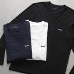 HUGO BOSS ヒューゴボス 【3枚組】ロングスリーブTシャツ LSShirtRN 3P Classic 50492321 メンズ 長袖 ロゴ 刺繍 セット 990