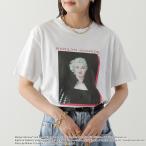 GOODROCKSPEED グッドロックスピード Tシャツ 26MRM105W レディース / Marilyn Monroe / マリリン・モンロー / フォトT プリント クルーネック ホワイト