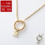 CELINE Celine колье TRIOMPHE NECKLACE B10FS4V94.35OR B10FS4V94.36SI женский Trio mf Logo подвеска аксессуары 
