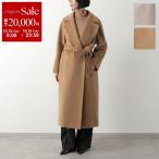 WEEKEND MAX MARA ウィークエンド マックスマーラ ガウンコート TEMPERA テンペラ レディース ウールブレンド ラップコート ロング丈