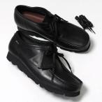 Clarks Clarks мокасины WALLABEE GTXwala Be Gore-Tex GORE-TEX 26183074 мужской кожа водонепроницаемый водоотталкивающий Vibram подошва обувь кожа обувь Blk/Black-Lea