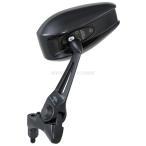 タナックス ナポレオン シャークミラー7 ブラック NA-014 バイクミラー