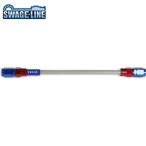 SWAGE-LINE スウェッジライン SAK-1010M-0425 イージーオーダーホース レッド&ブルー/クリアホース | SF-SF 425mm