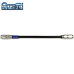 SWAGE-LINE スウェッジライン STKB-1010M-1225 イージーオーダーホース ステンレス/ブラックホース | SF-SF 1225mm