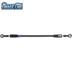 SWAGE-LINE スウェッジライン BAKB-1111M-0425 イージーオーダーホース ブラック/ブラックホース | ST-ST 425mm