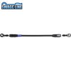 SWAGE-LINE スウェッジライン BAKB-1212M-0600 イージーオーダーホース ブラック/ブラックホース | 20-20 600mm