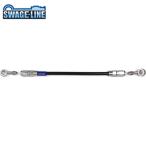SWAGE-LINE スウェッジライン STKB-1112M-1125 イージーオーダーホース ステンレス/ブラックホース | ST-20 1125mm