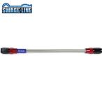 SWAGE-LINE スウェッジライン RAK-1010M-0350 イージーオーダーホース レッド&ブラック/クリアホース | SF-SF 350mm