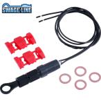 SWAGE-LINE スウェッジライン LPS410 リキッドプレッシャースイッチセット | 12V 21/5Wx2バルブ以下用 油圧スイッチ