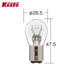 Koito маленький нить завод P8845 High Power клапан(лампа) 12V 27/8W прозрачный S25 двойной штук 1 штук 