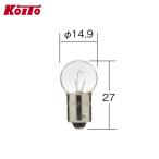 Koito маленький нить завод P8816 High Power клапан(лампа) 12V 8W прозрачный G14 2 штук 