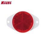 Koito 小糸製作所 NRRP55ASG リフレックスリフレクター(RR) 55タイプ レッド