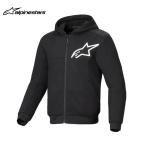 ショッピングCHROME 在庫あり alpinestars アルパインスターズ フーディー CHROME V2 SPORT HOODIE カラー:BLACK WHITE(12) サイズ:L