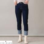 магазин пакет дополнение INDIMARK Indy Mark женский огромный надеть обувь ощущение бог Denim кромка переключатель The Boy Friend Denim WJ007 стрейч брюки * размер замена OK стандартный товар 