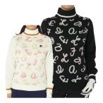 レディースフィラゴルフ長袖ハイネッ...