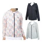  женский булавка одежда Golf одежда длинный рукав полный Zip блузон легкий монограмма принт 622-2120209 внешний 2022 год весна лето модель PING женский 