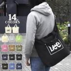 ショルダーバッグ メンズ 斜めがけ おしゃれ 大きめ 大容量 A4/Lee リー/キャンバス ロゴ 2way トートバッグ