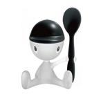 アレッシィ ALESSI 食器 エッグカップ エッグスタンド ゆで卵スタンド ソルトキャスター＆スプーン付き