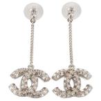 シャネル CHANEL ピアス レディース A63084 Y02003 Z3502 CCマーク ココマーク シルバー アクセサリー